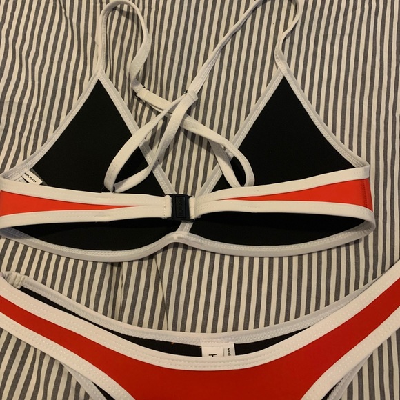 Red Hoaka Neoprene Bikini - Picture 2 of 8